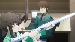 Tatsuya and Shizuku in the Anime