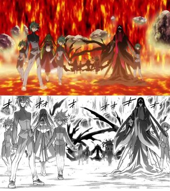 Cosmo Entelecheia - Resurrected! (sans Primum and Nii) - Movie & Manga Versions