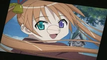 Asuna's appearance in Negima! Introduction Film (2004)