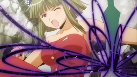 Kaede's fight at the gateport