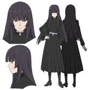 Sayuki's character design