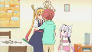 S1E5 Kobayashi Showing Tohru