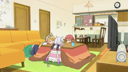 S1E11 All 3 in Kotatsu