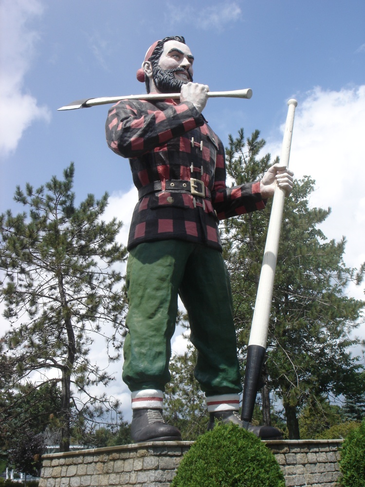 Paul Bunyan statue Maine Wiki Fandom