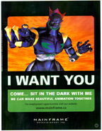 Megabyte "I Want You" poster