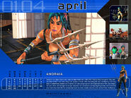 Calendar - April 2001