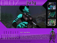 Calendar - July 2001