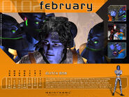 Calendar - February 2001