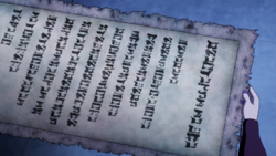 Demon Prophecy Scroll