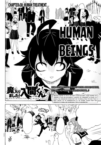 Chapter 38 Mairimashita Iruma kun Wiki Fandom