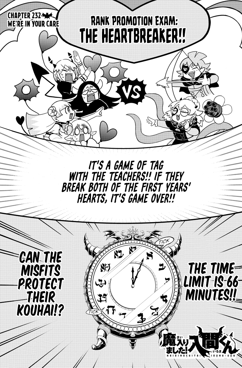 Mairimashita Iruma-Kun, Chapter 232 - Mairimashita Iruma-Kun Manga