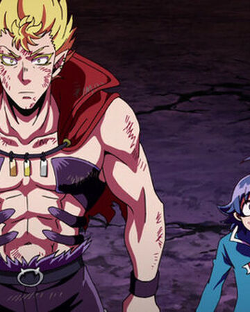 photo Iruma Carries Ameri the one who wants to be demon king