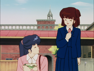 Ibuki Yagami meets Kyōko on the high school