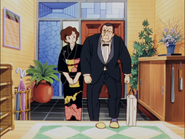 Ibuki's parents arriving earlier than expected at their house