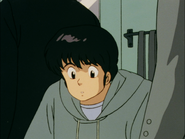 Godai hiding inside Ibuki's closet