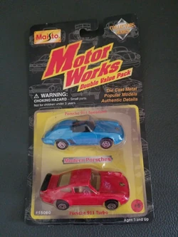 Vintage édition spéciale Maisto 1989 Porsche 911 speedster miniature voiture blanche - France