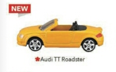 マイスト　Audi TTロードスター Maisto Audi TT Roadster 1:64 Diecast Car Mint Condition Dark