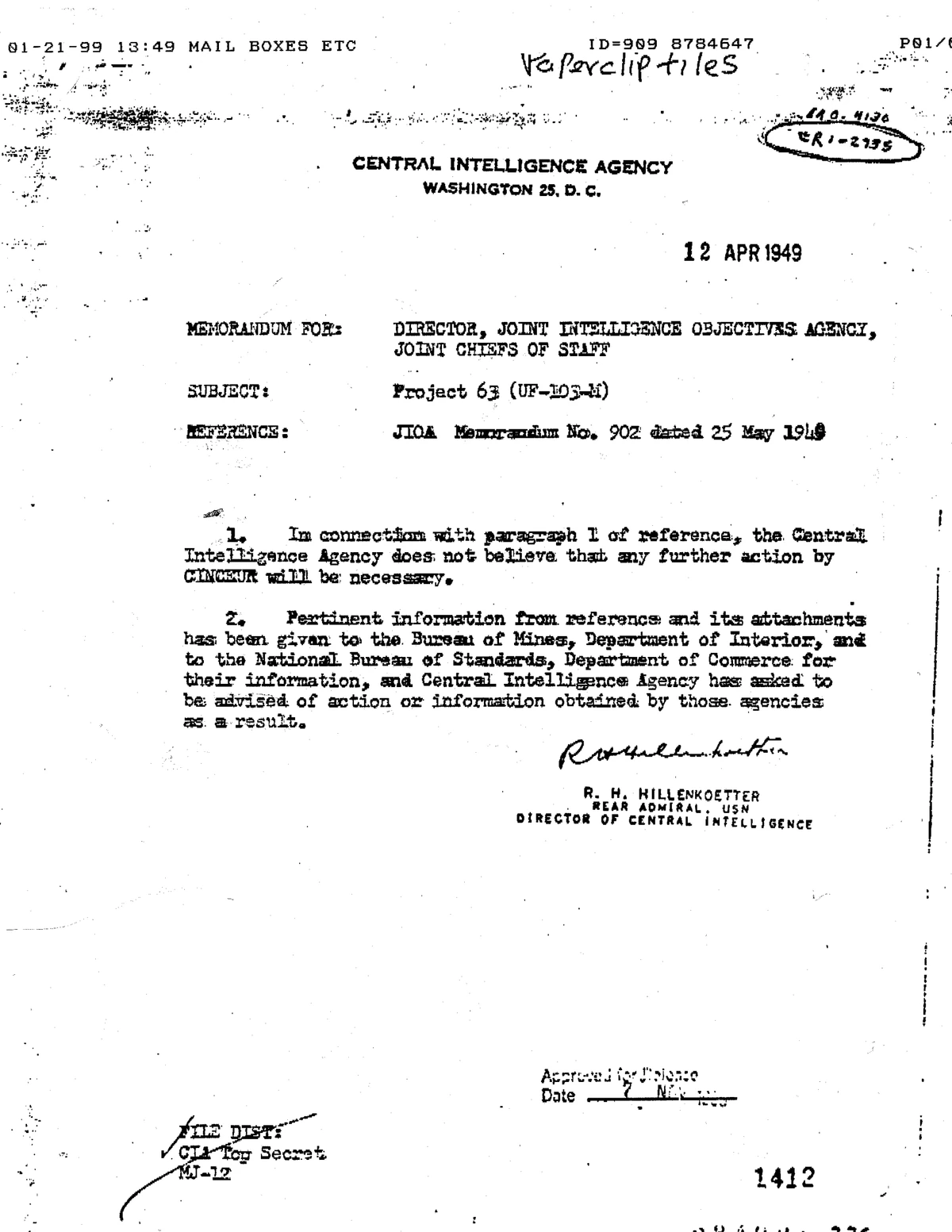 Operation Paperclip Majestic Wikia Fandom