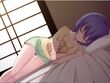 Miyako taking a nap