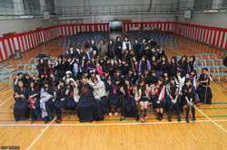 MajisukaGakuen GraduationCast BeforeShooting