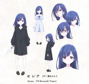 Selena's anime character design