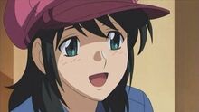 Miho smiling