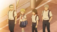 Michiru and her friends during their Yokohama Senior days