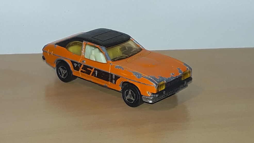 1969 Ford Capri Red Welly 1:60 1:64 Series Scale Toy Car