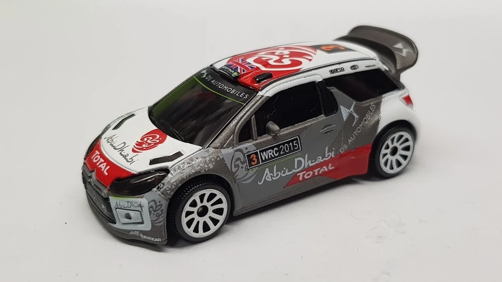 MINIATURE CITROËN DS3 Norev Jet-car Rallye d'Allemagne 1/43