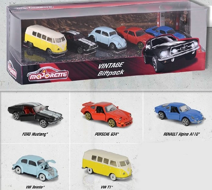 Vintage 5 Pieces Giftpack 2017 | Majorette Model Cars Wiki | Fandom