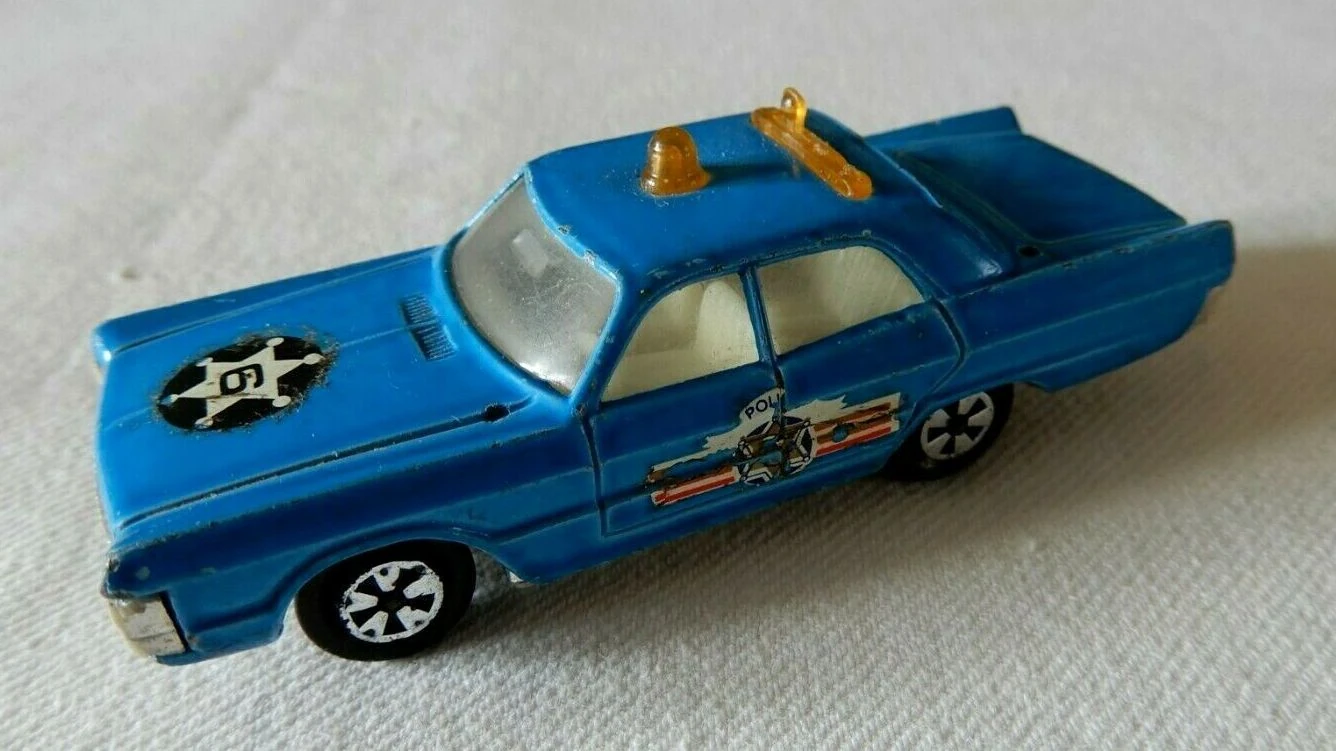 Majorette Plymouth Fury Police 216 – Voiture Miniature, Collection, Occasion