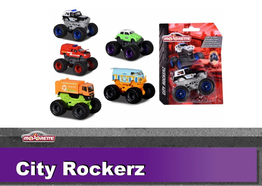 City Rockerz Asst. | Majorette Model Cars Wiki | Fandom