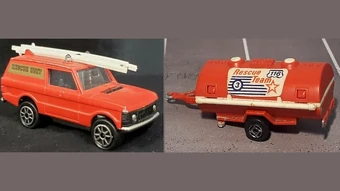MAJORETTE - RANGE ROVER POMPIER Réf 246 - Made in France - 1/60 Sans boite EUR 2,10 - FR