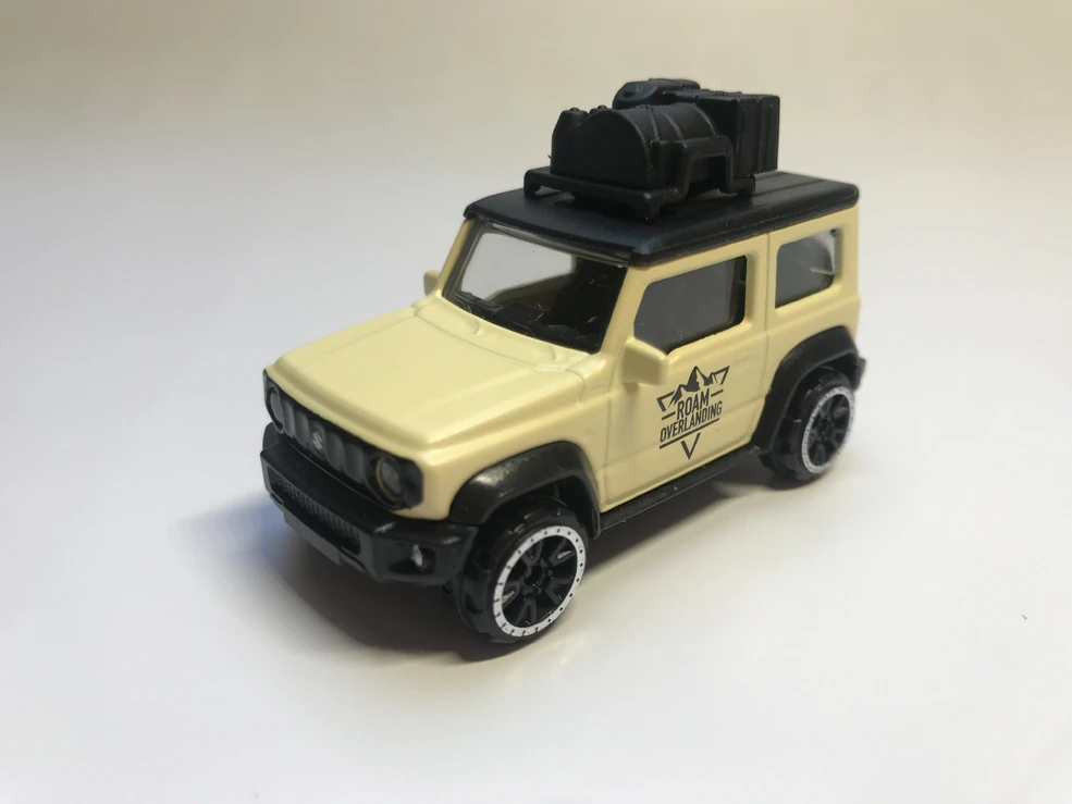 Majorette Suzuki Jimny Hong Kong – Modèle Publicitaire Watsons Eau – Rare Et Recherché