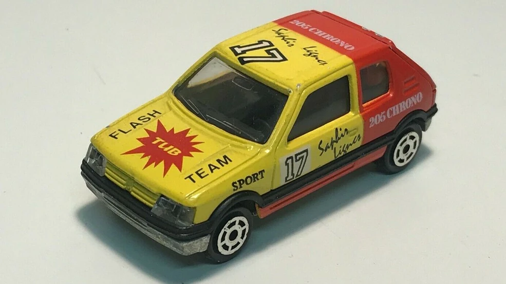 1/53 MAJORETTE MAJOPUB Peugeot 205 Gti Bicentenaire Revolution Francaise EUR 49,00 - FR