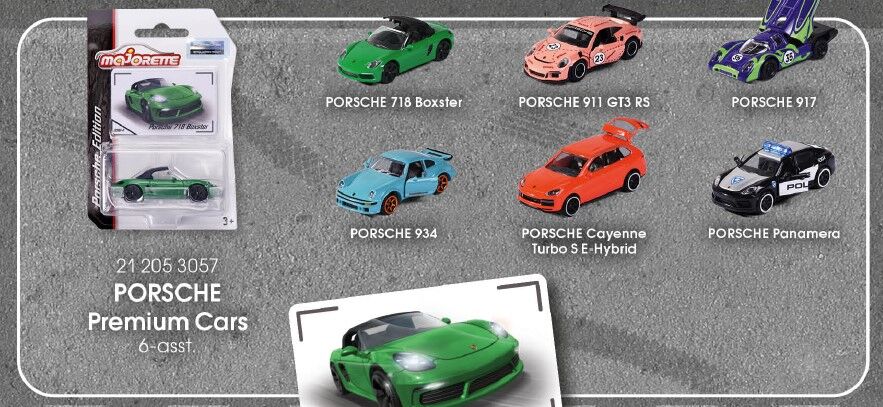 Porsche Edition Giftpack 2022, Majorette Model Cars Wiki
