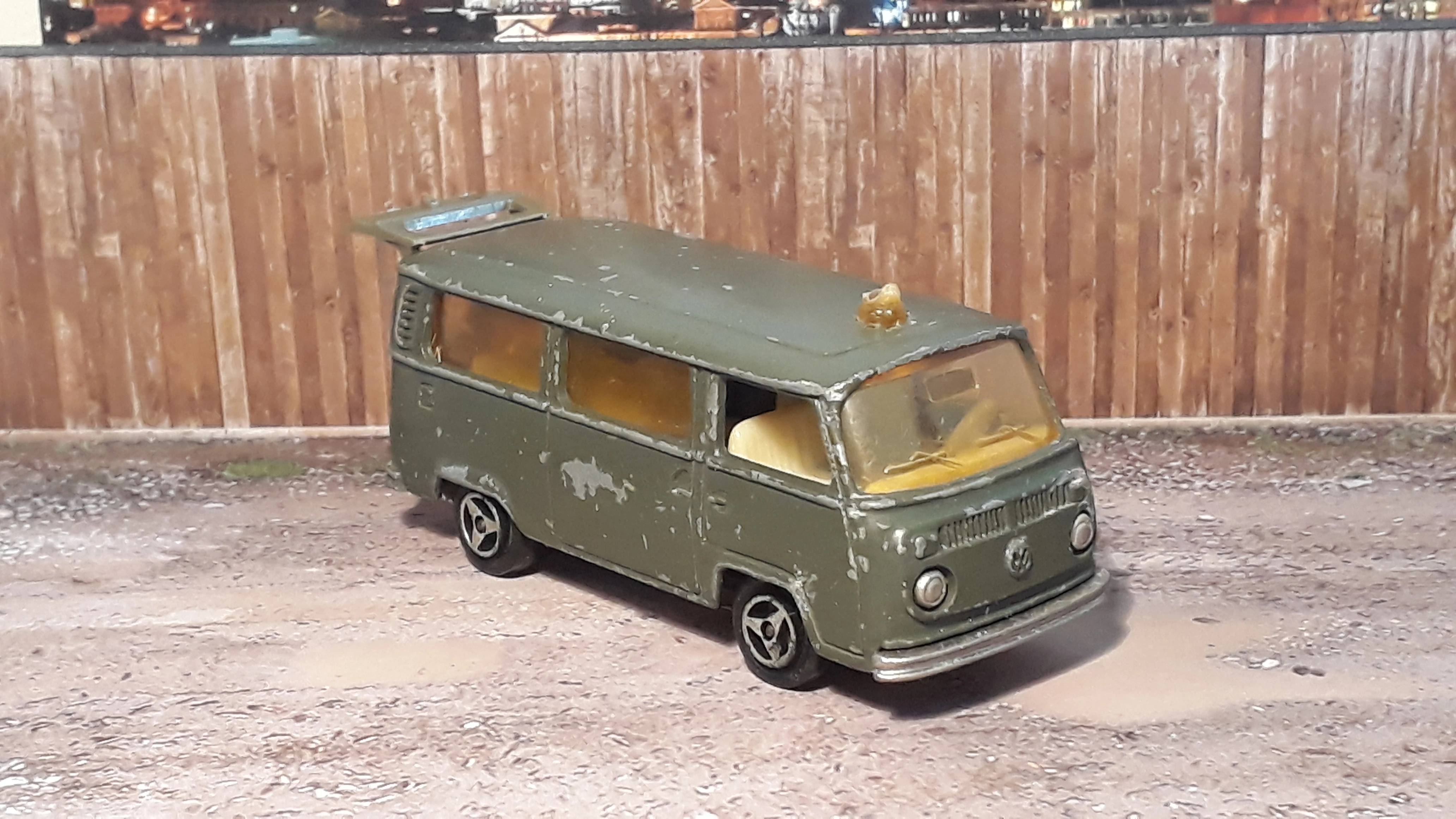 Mandarin VW Volkswagen Bus Rescue Ambulance Singapore Majorette Copy Very Rare