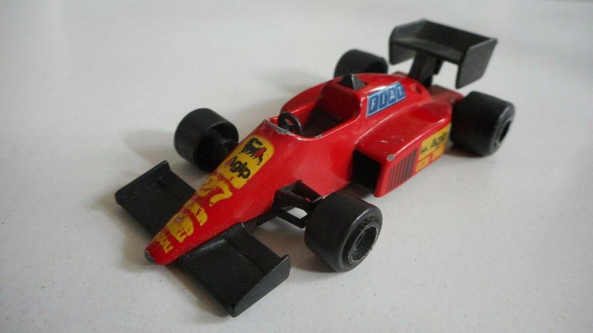Majorette Ferrari F1 N°229 Avia - Cuivre Métallique - 1/55 Approx - Fabriquée En France