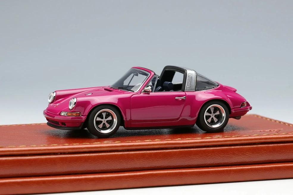 Porsche Singer 911 (964) Targa 1:64 Make-Up Titan64 TM002E - Résine - Neuf