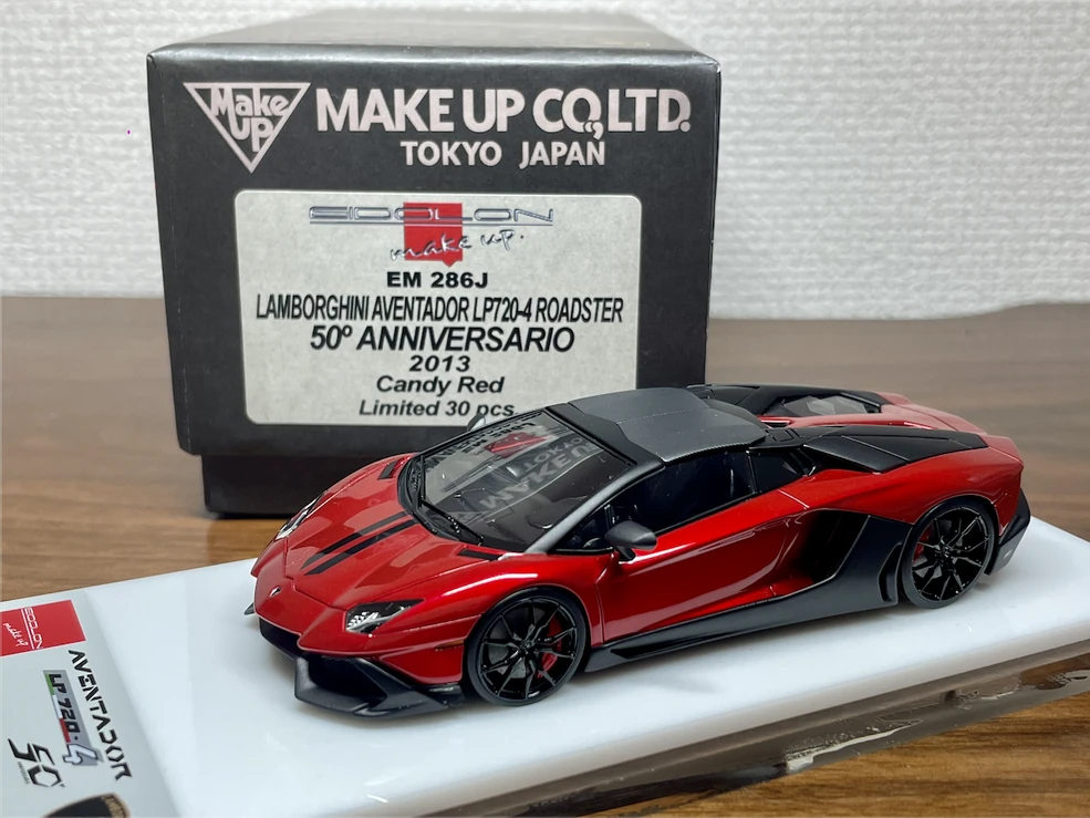 ミニカー Lamborghini Aventador LP720-4 EM285I DIE CAST LAMBORGHINI AVENTADOR LP 720-4 50° ANNIVERSARIO - SUPER