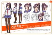 Haruko's full body and facial expressions in Season 2