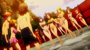 Maken-Ki members at the welcoming party (Welcome to Maken-ki)