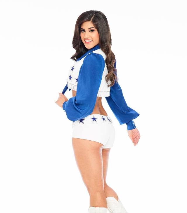 Tasha, DCC, 2016  Dallas cowboys cheerleader costume, Dallas cheerleaders,  Cheerleader halloween