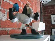 A Time Squad maquette in Dave's office