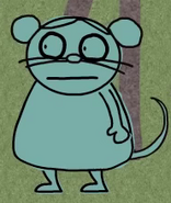 Marion's Halloween mouse costume