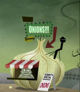 His Onion Stand