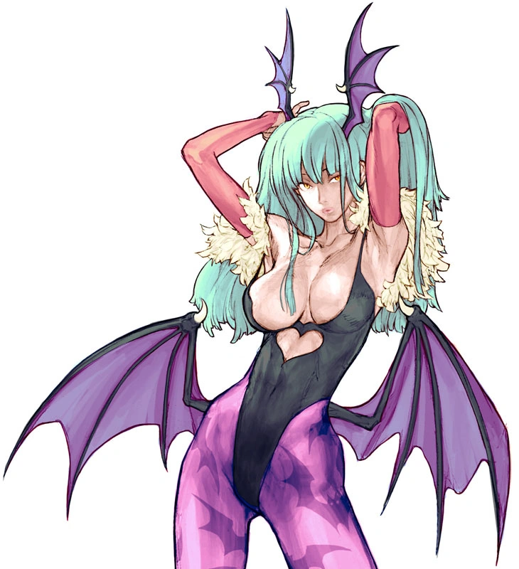 Morrigan et Demitri
