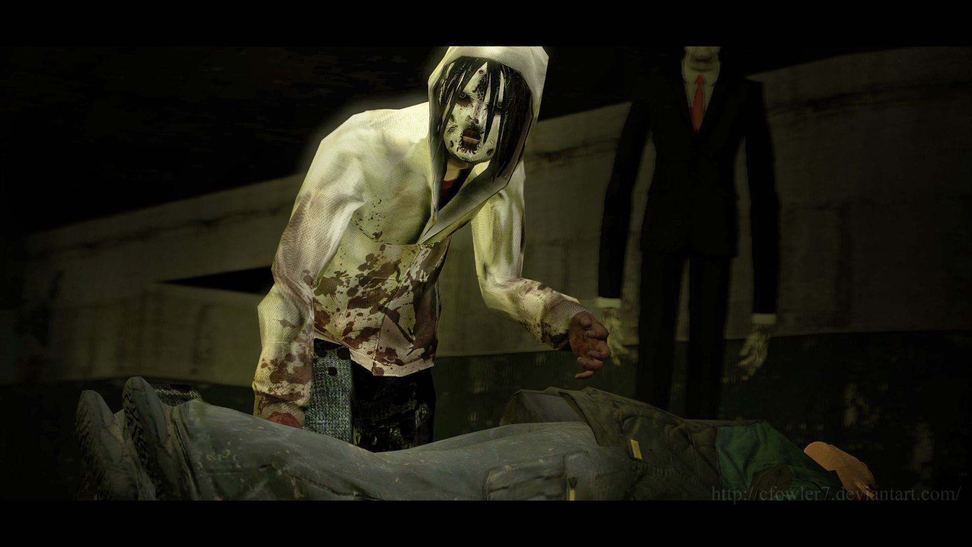 Creepypasta the Fighters/Kate the Chaser | Making the Crossover 