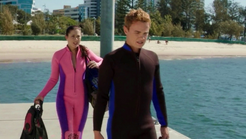 Evie and Cam in Diving Gear (1)