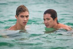 Mako Mermaids on X: Watch out ZAC! There's a new boy in town. And he can  swim. Alex Cubis plays ERIK in Season 2.  / X